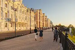 Verkhnevolzhskaya embankment.