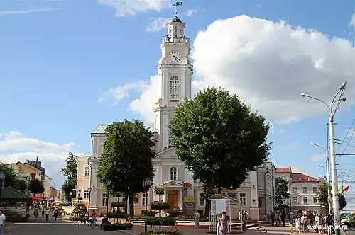 Vitebsk Town Hall, completed in 1775