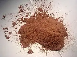 Ground cinnamon