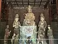 Jin Dynasty Wenshu (Manjushri) Group Statue
