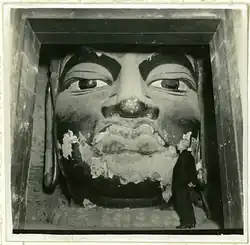 Iron head of a Buddhist statue from Dayun Chan Temple (大云禅寺), Linfen.