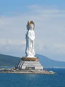 Guanyin of Nanshan at Nanshan Temple in Sanya, Hainan, China.
