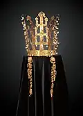 Gold crown from Seobongchong Tumulus, Silla dynasty; 5th-6th century