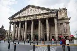 Degollado Theater, Guadalajara, by Jacobo Gálvez, (1856–1866)