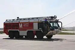 Airport fire engine at Munich.