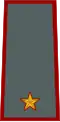 Second lieutenant (Namibian Army)[38]