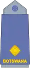 Second lieutenant (Botswana Defence Force Air Wing)[24]