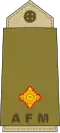 Second lieutenant (Maltese: Sekond logutenent) (Army of Malta)[37]