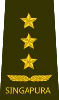 Lieutenant general[46] (Singapore Army)