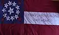 An example of the flag of the 10th Texas Cavalry