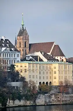 University of Basel (est. in 1460) and Martinskirche
