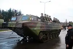 PTS (vehicle) tracked amphibious transport