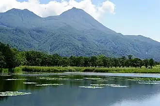 Shiretoko Goko Lakes in the town of Shari, Okhotsk Subprefecture, Hokkaido