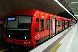 M300, the newest train in use.