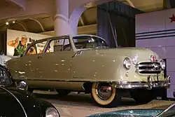 Fixed-profile circa 1950 Nash Rambler Convertible "Landau" Coupe[62]