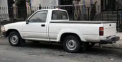Toyota Pickup regular cab 2-door (US) (facelift; rear)