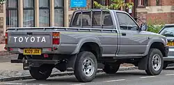 1991 facelift Rear view
