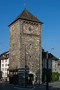 Towngate: Schwabentorturm (lit. 'Swabian gate tower')
