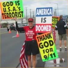 Yakima funeral picketing
