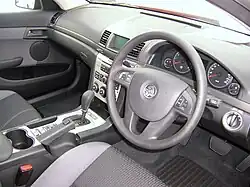 The Functional interior, featuring a gray and black color scheme.