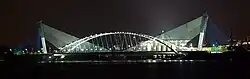Seri Saujana Bridge at night