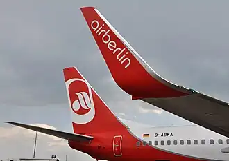 Blended Winglet, standard on 737 Next Generation, and a retrofit option for Classics