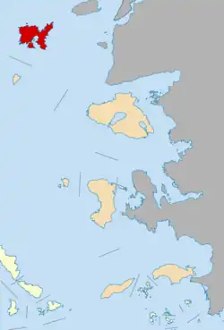 Location of Lemnos