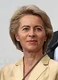 Ursula von der Leyen, President of the European Commission (2019–present).
