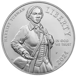 Tubman Commemorative Silver Dollar obverse