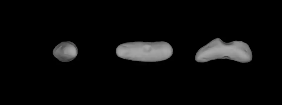 Lightcurve-base 3D-model of 433 Eros.
