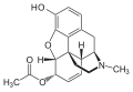 Chemical structure of 6-MAM.
