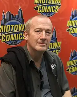 A portrait of Garth Ennis