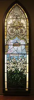 Corey Memorial Window (c. 1892–95), formerly at Christ Reformed Episcopal Church and now in the Art Institute of Chicago in Chicago