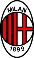 Milan logo used between 1986 and 1998