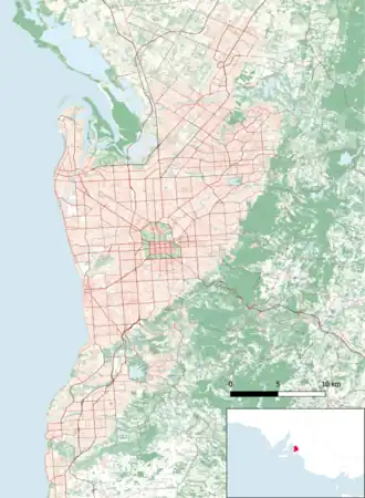 Waterfall Gully is located in inner Adelaide