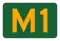 Alphanumeric route marker. Replaced all previous route markers except Western Australia.