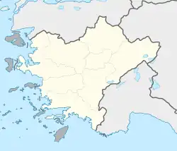 Bodrum is located in Turkey Aegean