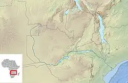 Victoria Falls is located in Zambezi River