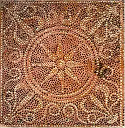 Hellenistic floor mosaic from Ai-Khanoum, c. 2nd century BCE.