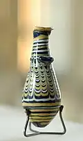 A perfume flask from 100 BC to 200 AD