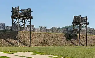 Wooden fortification