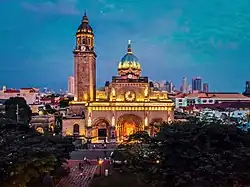 Manila Cathedral is the seat of Roman Catholic Archdiocese of Manila.