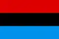 Red-black-blue flag often attributed to the LRA[96]