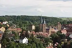 Altenburg: City centre with the Red Spires