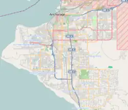 Anchorage is located in Anchorage
