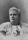 Anna Howard Shaw (STH 1878, MED 1886), a leader in the women's suffrage movement, National American Woman Suffrage Association president, and the first woman awarded Distinguished Service Medal