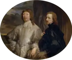 Anthony van Dyck, Self-portrait with Endymion Porter, c. 1635