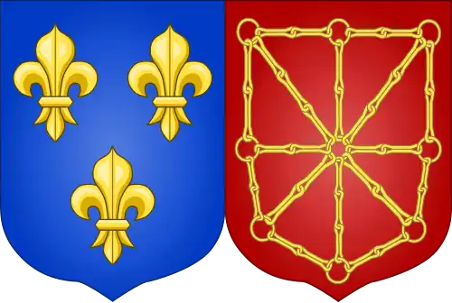 From 1589, as King of France and Navarre (also used by his successors)