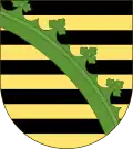 The Ernestine coat of arms