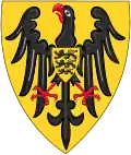 Arms of the House of Hohenstaufen as Holy Roman Emperor